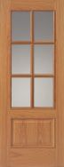 JB Kind Unfinished 12-6VM Oak Internal Door - Unfinished