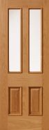 JB Kind Royale Traditional E-14-2VMN Oak Internal Door- Unfinished