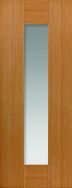 JB Kind Axis Oak Glazed door