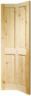 XL Victorian 4 panel bi-fold pine door