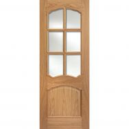 LPD Riviera 6L RM2S Oak Door