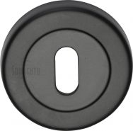 Sorrento Black Keyhole Escutcheon