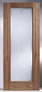 LPD Seville Walnut Glazed Internal Door