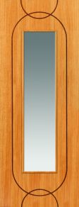JB Kind Agua Glazed Oak Internal Door