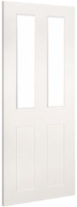 Deanta Eton White Primed Glazed Internal Door