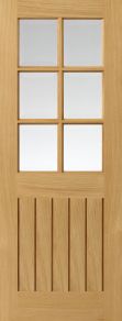 JB Kind Tutbury Oak Pre-finished Door