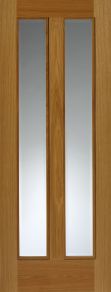 JB Kind R-11-2V Oak Internal Door