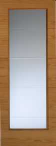 JB Kind Oak Contemporary VT5-1VB Oak Internal Door