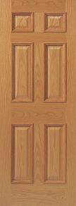 JB Kind Unfinished E16MN Oak Internal Door