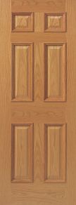 JB Kind Unfinished E16MN Oak Internal Door