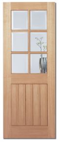 Mexicano 6 Light Oak Panel Door