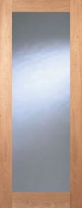 Deanta Walden Oak Obscure Glazed Internal Door