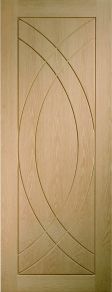 XL Treviso Unfinished Oak Internal Door 