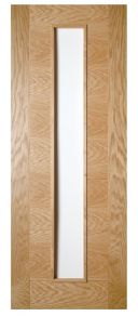 Deanta Seville Oak Unglazed Door