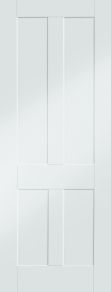 Victorian Shaker 4 Panel White Door 