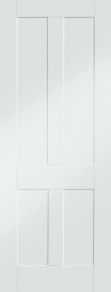 Victorian Shaker 4 Panel White Door 