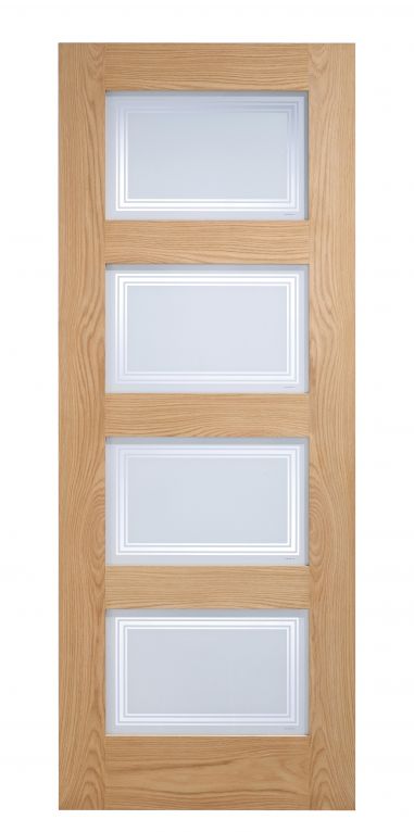 LPD 4 Light Oak Internal Door