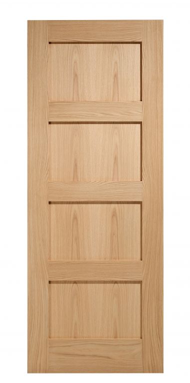 LPD 4 Panel Oak Internal door LPD 4 Panel Oak Internal door
