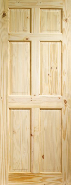 XL Colonial 6 Panel Knotty Pine Internal door XL Colonial 6 Panel Knotty Pine Internal door