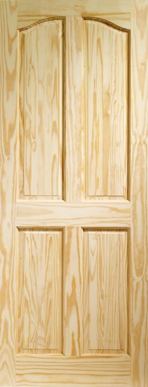 XL Rio 4 Panel Clear Pine Door 