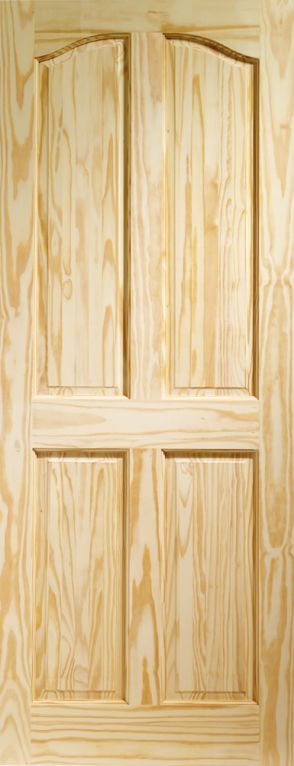 XL Rio 4 Panel Clear Pine Door  - 686 x 1981 x 35mm