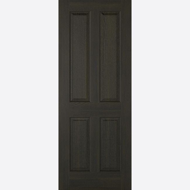 LPD Regency 4 Panel Smoked Oak Prefinished Door
