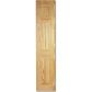 3 Panel Clear Pine Half Internal Door - 533 x 1981 x 35mm