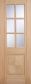 LPD Barcelona Oak Glazed Door