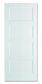 LPD Contemporary 4 Panel Solid White Internal Door
