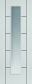 JB Kind Linea White Glazed door