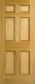 LPD 6P White Oak Door