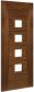 Deanta Pamplona Walnut Glazed Door 