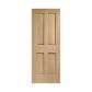 Victorian 4 Panel Door with non raised mouldings
