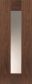 JB Kind Axis Walnut glazed door - 762 x 1981 x 35mm