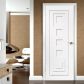 XL Altino White Primed Glazed Internal Door 